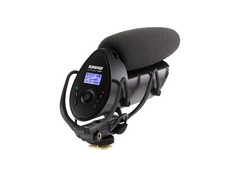 Shure VP83F Camera Mount Shotgun Mic Flash Recorder "Lenshopper" 
